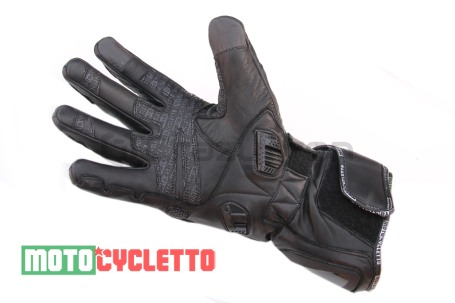Мотоперчатки MOTOCYCLETTO FESTA длинные, кожа, тачскрин (фото 2, фотография 2)