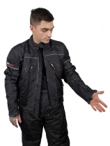 Мотокуртка MOTOCYCLETTO TRATTEGGIATA, текстиль