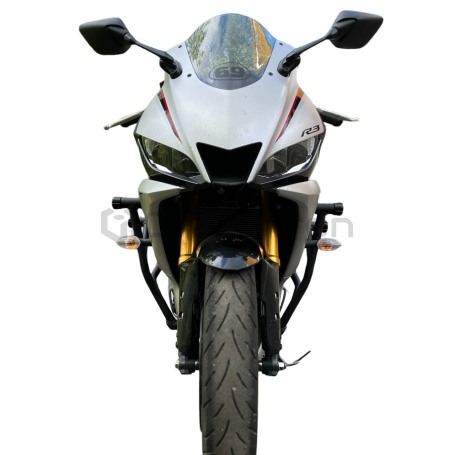 Клетка на мотоцикл YAMAHA YZF-R25 `19-, YZF-R3 `19- CRAZY IRON серии PRO (фото 7, фотография 7)