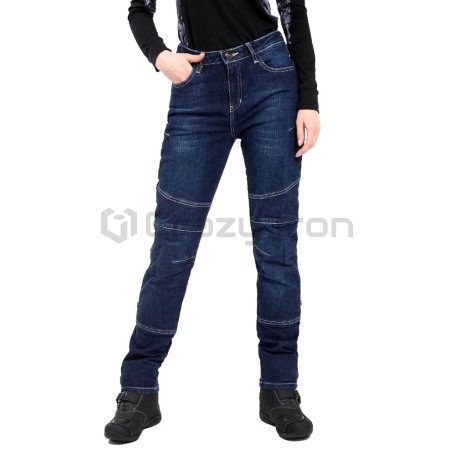 Мотоджинсы  CITIZEN RIDER женские GWENDOLYN, синие (фото 1, фотография 1)