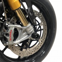 снято Слайдеры в ось переднего колеса TRIUMPH SPEED TRIPLE 1200 RR/RS `21 - CRAZY IRON