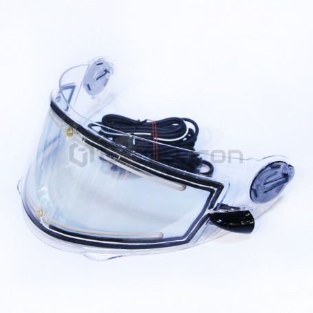 Визор (стекло для шлема) ALLTOP с электро-подогревом для шлема X-TOUR (фото 1, фотография 1)