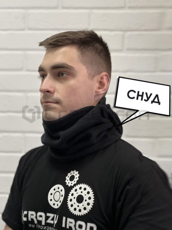 Балаклава подшлемник трансформер зимняя флис (фото 4, фотография 4)