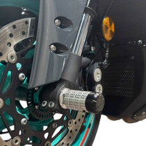 Пеги в ось переднего колеса YAMAHA MT-10, YZF-R1 (2015+), YZF-R6 (2017+) CRAZY IRON