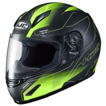 Мотошлем детский HJC CL-Y TAZE, черно-зеленый