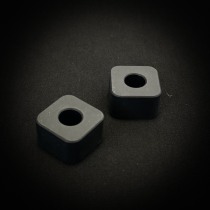 Спейсеры проставки суппортов small 2 шт.,черные CRAZY IRON