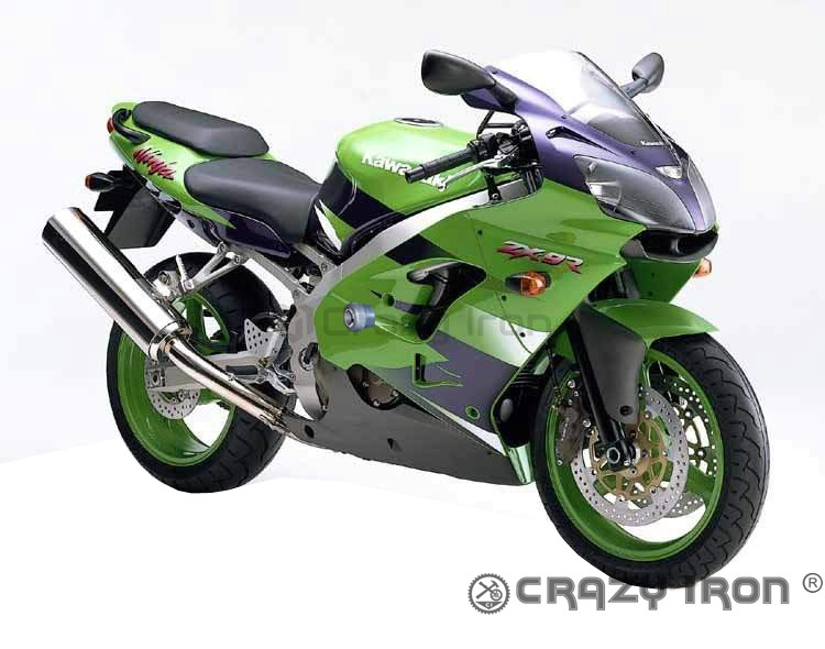 Слайдеры для мотоцикла KAWASAKI ZX-10R `04-`05 (Передние) CRAZY