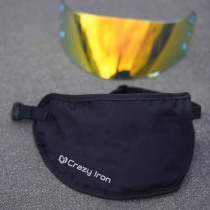 Чехол сумка для визора мотошлема 45х16см на молнии CRAZY IRON