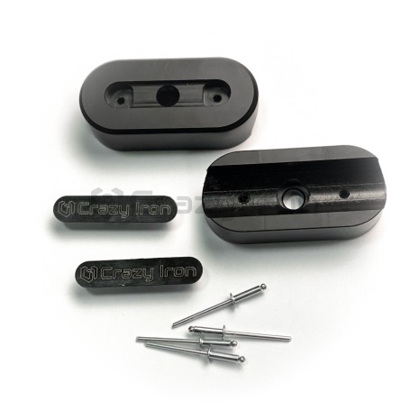 Слайдеры на дуги D22 CRAZY IRON (фото 1, фотография 1)