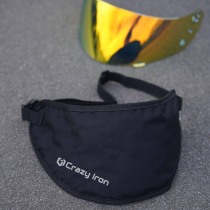 Чехол сумка для визора мотошлема 45х16см на молнии CRAZY IRON