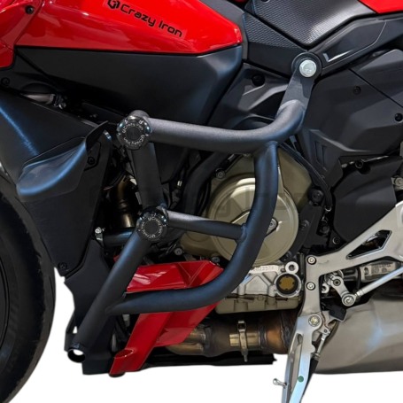 Клетка DUCATI STREETFIGHTER V4 / V4S / SP / SP2 (2020-2025+) CRAZY IRON серии PRO (фото 4, фотография 4)