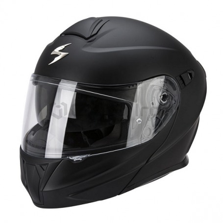 Мотошлем модуляр SCORPION EXO EXO-920, черный, матовый (фото 2, фотография 2)