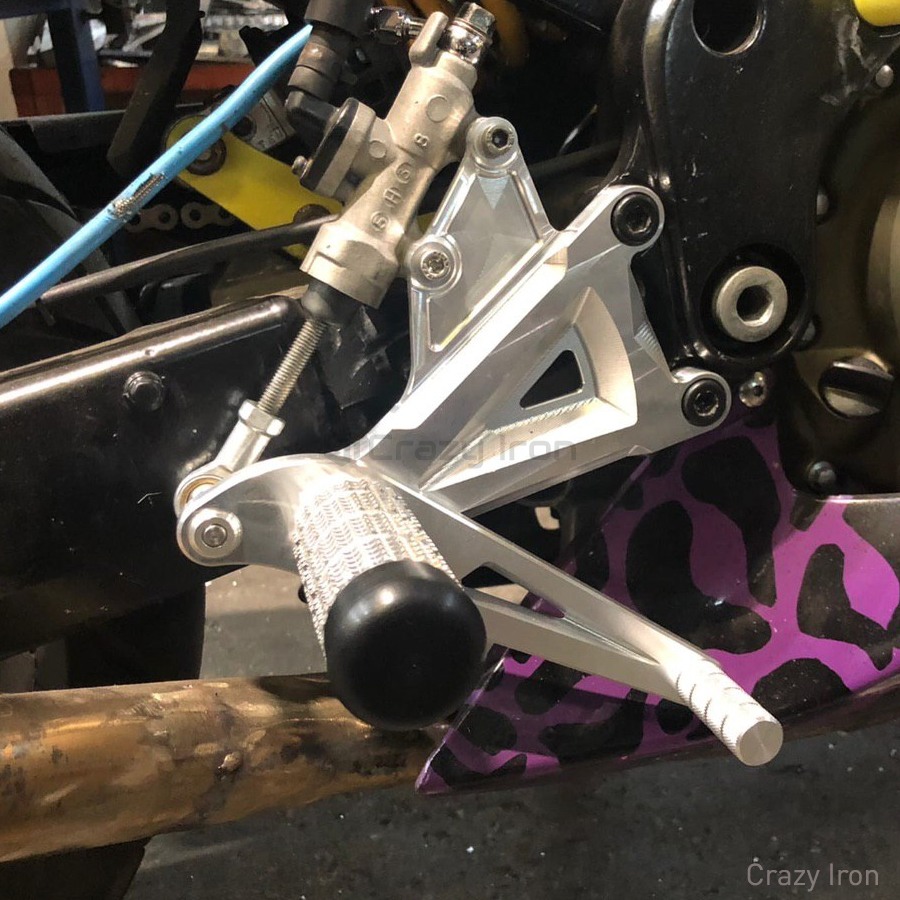 Комплект подножек для станта STUNT HONDA CBR600F4 CRAZY IRON