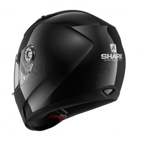 Мотошлем интеграл SHARK RIDILL BLANK Black, черный (фото 2, фотография 2)