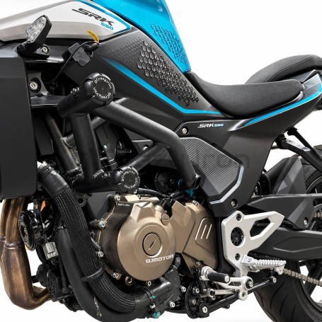 Защита QJMOTOR SRK 550 CRAZY IRON серии RACE RAIL (фото 3, фотография 3)