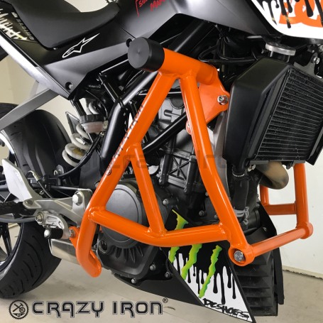 Дуги на мотоцикл KTM Duke 125, Duke 390 до -`16, Duke 200 `12-`21 CRAZY IRON серии STREET (фото 3, фотография 3)