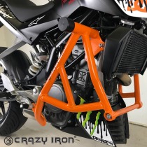 Дуги на мотоцикл KTM Duke 125, Duke 390 до -`16, Duke 200 `12-`21 CRAZY IRON серии STREET
