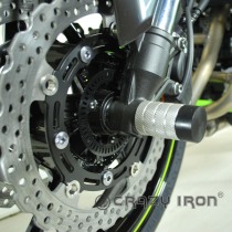 Пеги в ось переднего колеса KAWASAKI Z900, Z 7 Hybrid CRAZY IRON