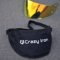 Чехол сумка для визора мотошлема 16х45см CRAZY IRON