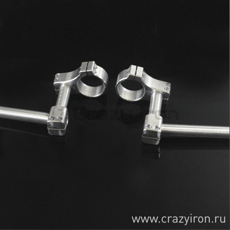 Клипоны для мото CRAZY IRON STUNT D43 (фото 3, фотография 3)