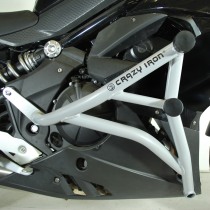 Клетка на мотоцикл KAWASAKI Ninja 650R, ER-6F `09-`11, Ninja 400R `10-`13 CRAZY IRON серии PRO