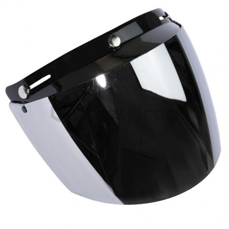 Визор (стекло для шлема) AFX SHIELD FLIP серебристый, 3 кнопки (фото 1, фотография 1)