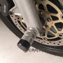 Пеги в ось переднего колеса HONDA CBR600F4, CBR600F4i CRAZY IRON