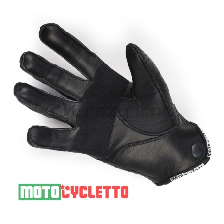 Мотоперчатки MOTOCYCLETTO CLASSICO LADY BLACK (фото 2, фотография 2)