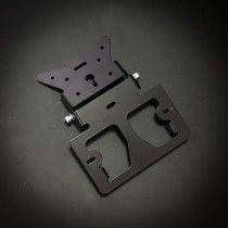 Рамка для номера мотоцикла CRAZY IRON STREET 190x145, регулируемая