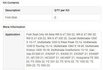Сальники вилки 48x60x11 ALL BALLS 55-159