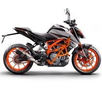 Клетка KTM DUKE 125 / 200 / 250 / 390 (2021-2023) CRAZY IRON серии PRO Чёрный матовый