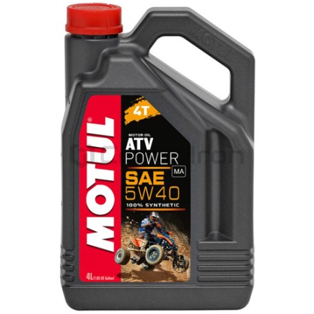 Масло моторное MOTUL ATV Power 4T 5W-40, 4л. (фото 1, фотография 1)