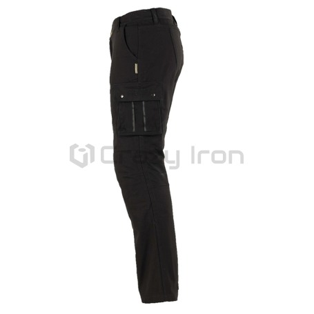 Мотоштаны  BARRACUDA Black, черные (фото 3, фотография 3)