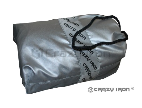 Чехол для мотоцикла CRAZY IRON с кофром, средний (фото 3, фотография 3)