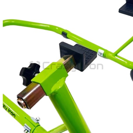 Подставка мотоподкат задний PRO CRAZY IRON GREEN (фото 6, фотография 6)