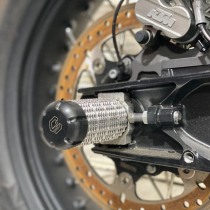 Пеги HUSQVARNA SVARTPILEN 801, VITPILEN 801 в ось заднего колеса CRAZY IRON
