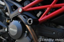 Слайдеры DUCATI Monster 696, 796, 1100, 1100S, 1100 EVO CRAZY IRON