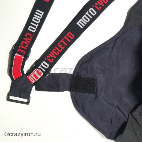 Штаны снегоходные MOTOCYCLETTO WINTER GREY, серые (фото 6, фотография 6)