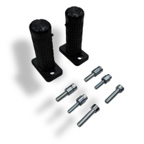 Пеги в ось заднего колеса KTM DUKE 125, Duke 200, Duke 250, Duke 390 CRAZY IRON ЧЕРНЫЙ ЦВЕТ