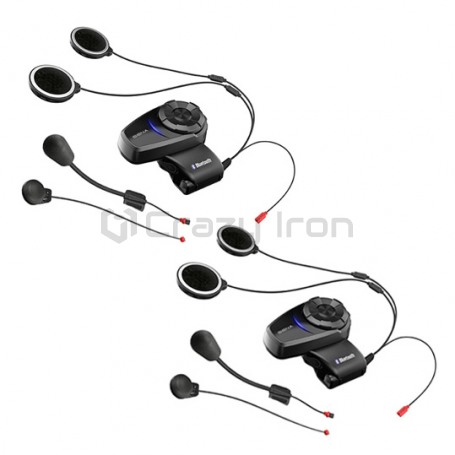 Мотогарнитура SENA 10S-01D, 2 шлема, 2 микрофона (фото 2, фотография 2)