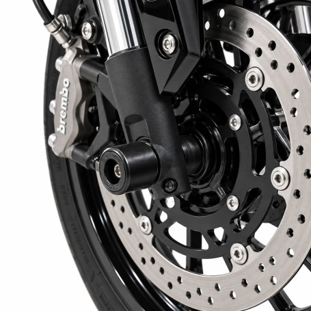 Слайдеры QJMotor SRK 550 / 600 / 800 / 921 в ось переднего колеса CRAZY IRON (фото 3, фотография 3)