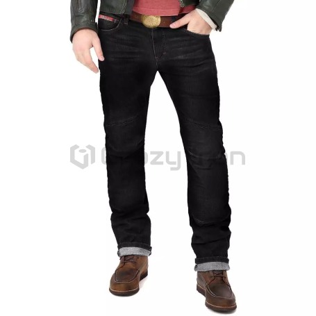 Мотоджинсы  PYTHON Dark Blue, темно-синие (фото 1, фотография 1)