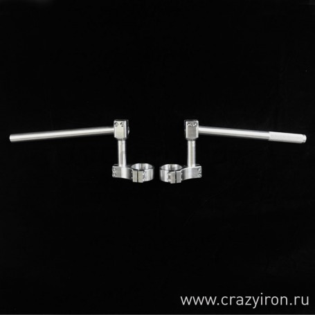 Клипоны для мото CRAZY IRON STUNT D43 (фото 2, фотография 2)