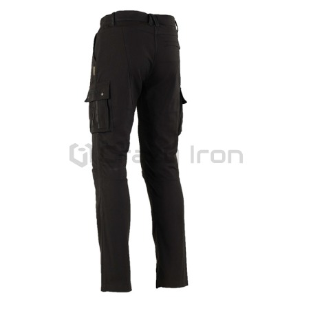 Мотоштаны  BARRACUDA Black, черные (фото 4, фотография 4)