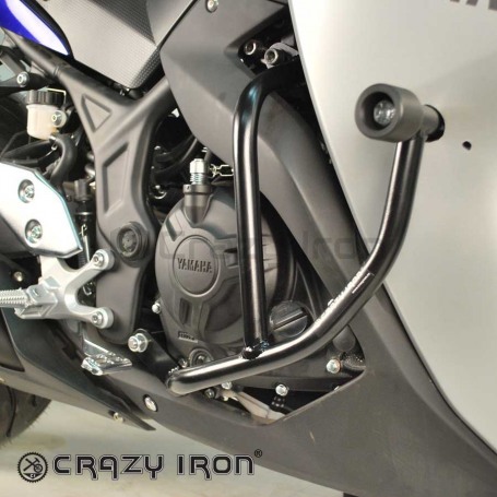 Дуги на мотоцикл YAMAHA YZF-R25 `15-`18, YZF-R3 `15-`18 CRAZY IRON серии STREET (фото 5, фотография 5)