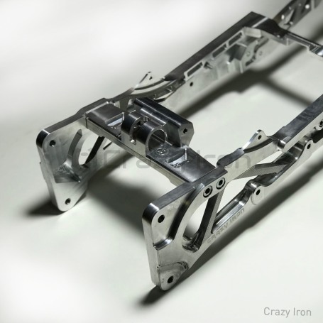 Подрамник CNC для мото KAWASAKI ZX-6R `09-`18, ZX-6R 636 `13-`18 CRAZY IRON (фото 3, фотография 3)