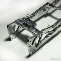 Подрамник CNC для мото KAWASAKI ZX-6R `09-`18, ZX-6R 636 `13-`18 CRAZY IRON