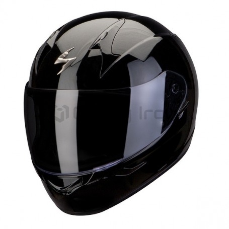 Мотошлем интеграл SCORPION EXO EXO-390 SOLID, черный (фото 1, фотография 1)