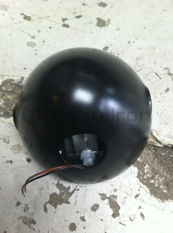 Фара для мотоцикла PW CLASSIC BLACK, H4 12V 60/55W, E-Marked (фото 3, фотография 3)