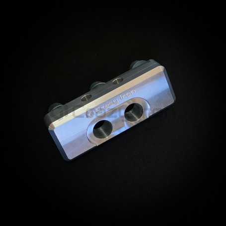 Адаптер для SCRAPE BAR STEEL и TITAN для раундбара YAMAHA MT-07, FZ-07 CRAZY IRON (фото 1, фотография 1)